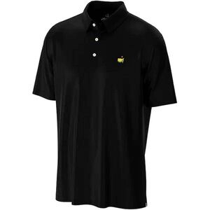 Masters Tech / Men's Performance Tech Stretch Golf Shirt Polo Black